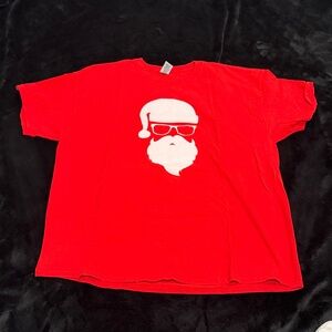 Red Santa Graphic T-Shirt